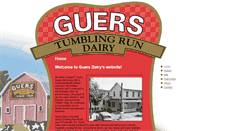 Desktop Screenshot of guersdairy.com